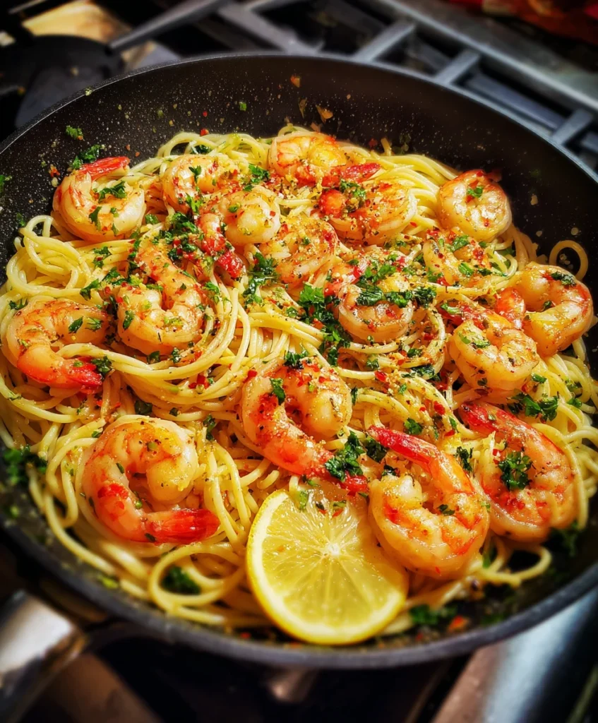 Easy Shrimp Scampi with Pasta – Buttery, Garlicky & Bursting with Fresh Flavor!