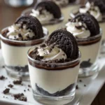 Cookies and Cream Pudding Shots – Creamy, Sweet & Packed with Cookies-and-Cream Goodness!