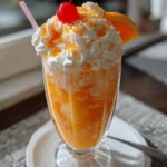 Creamy Orange Creamsicle Ice Cream Float – Fizzy, Creamy & Bursting with Citrus Sweetness!