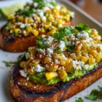 Mexican Street Corn Avocado Toast – Creamy, Zesty & Packed with Bold Flavor!