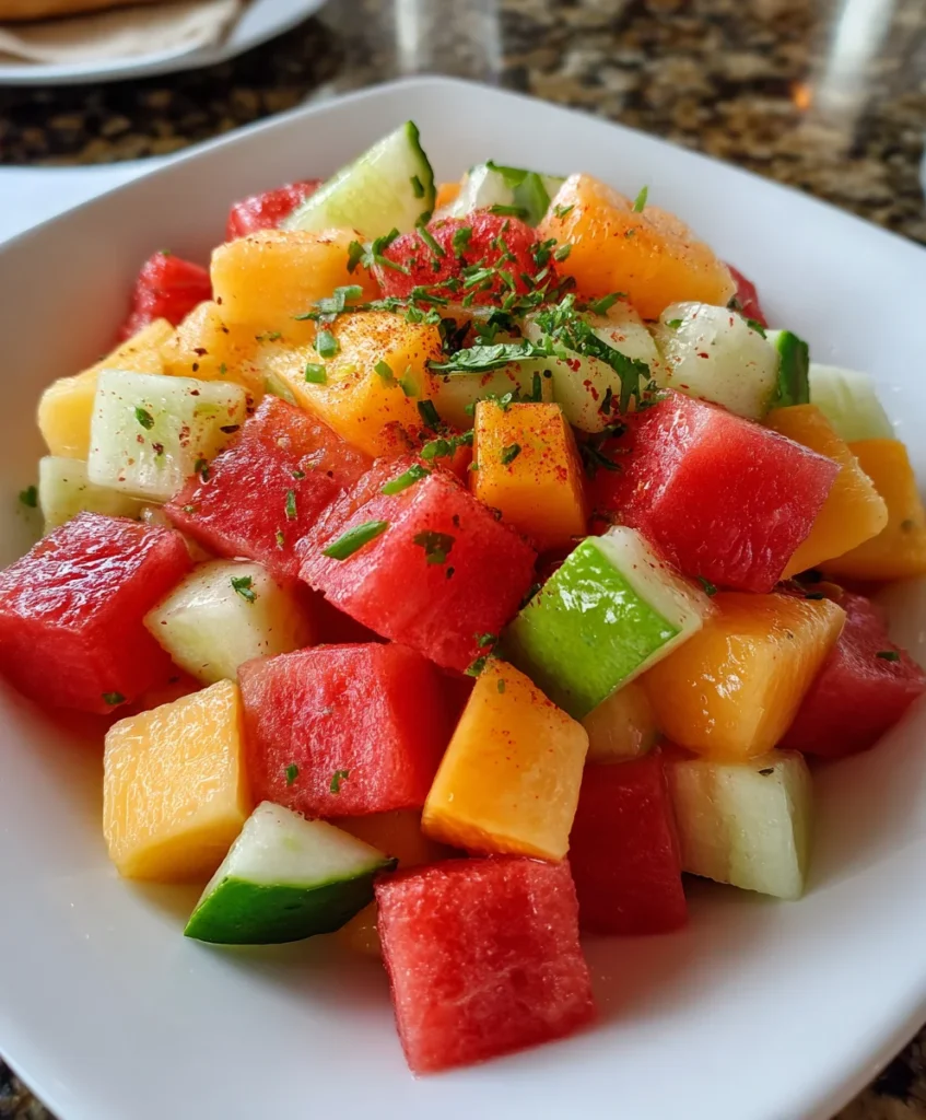 Mexican Fruit Salad – Fresh, Juicy & Bursting with Sweet and Spicy Flavor!