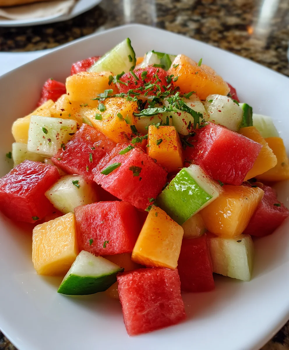 Mexican Fruit Salad – Fresh, Juicy & Bursting with Sweet and Spicy Flavor!