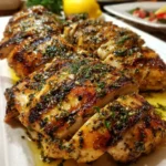 Lemon Greek Grilled Chicken – Juicy, Zesty & Packed with Mediterranean Flavor!