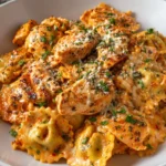 Crockpot Million Dollar Ravioli – Cheesy, Creamy & Loaded with Comfort Food Flavor!