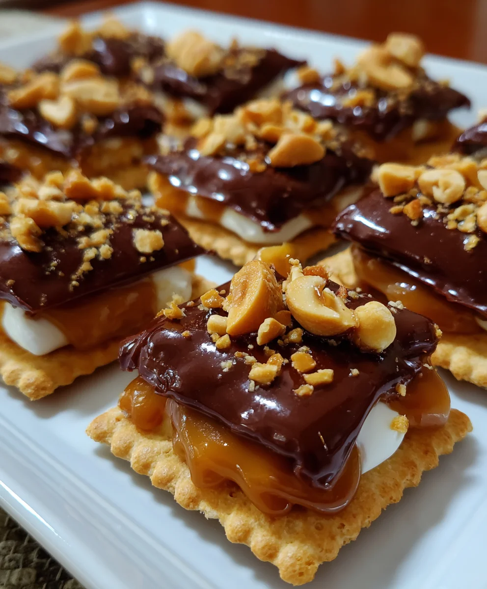 Ritz Cracker Caramel Peanut Clusters – Sweet, Salty & Irresistibly Crunchy!