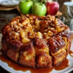 Gooey Caramel Apple Monkey Pull Apart Bread – Sticky, Sweet & Packed with Cozy Fall Flavor!
