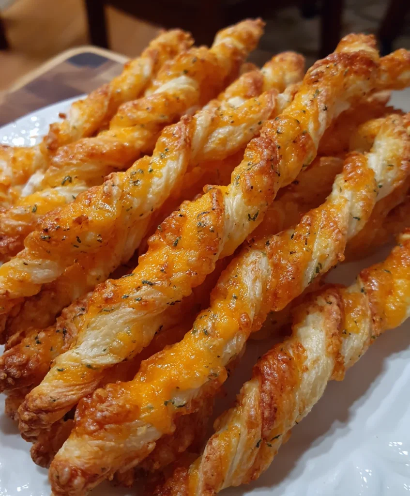 Classic Southern Cheese Straws – Crispy, Cheesy & Packed with Southern Charm!