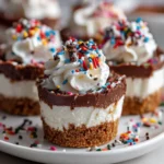 No-Bake Firecracker Cheesecake Bites – Creamy, Festive & Bursting with Sweet Celebration Flavor!