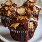 Reese’s Peanut Butter Cupcakes – Rich, Creamy & Packed with Chocolate Peanut Butter Bliss!