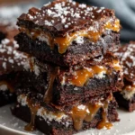 Decadent Samoa Brownies Recipe – Fudgy, Gooey & Loaded with Caramel Coconut Bliss!