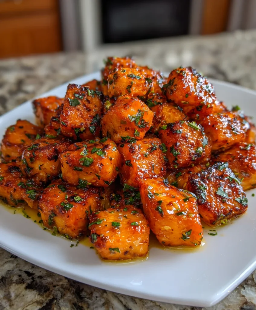 Air Fryer Salmon Bites – Crispy, Juicy & Packed with Bold Flavor!
