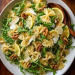 Lemon Arugula Pasta Salad – Fresh, Zesty & Packed with Bright Mediterranean Flavor!