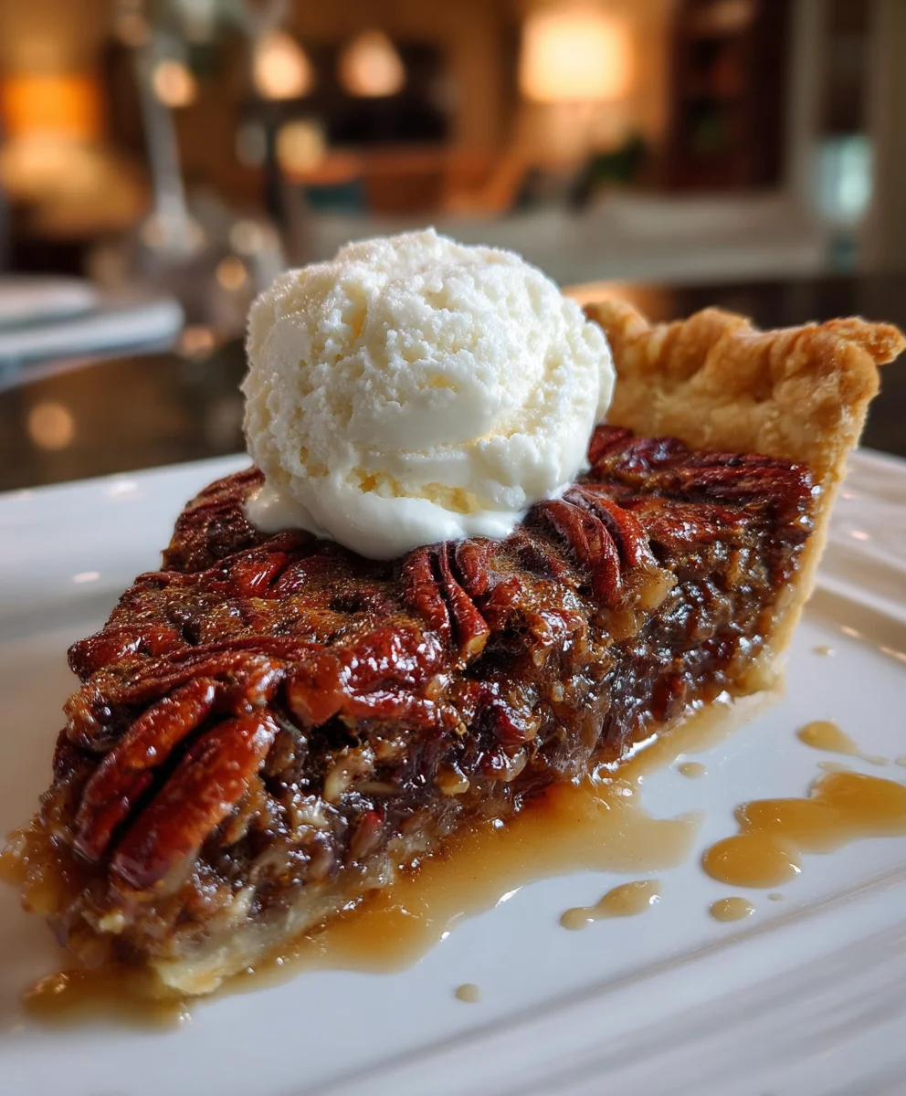 Kentucky Pecan Pie – Rich, Buttery & Packed with Southern Comfort Flavor!