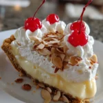 Almond Amaretto Cream Pie – Silky, Nutty & Decadently Delicious!