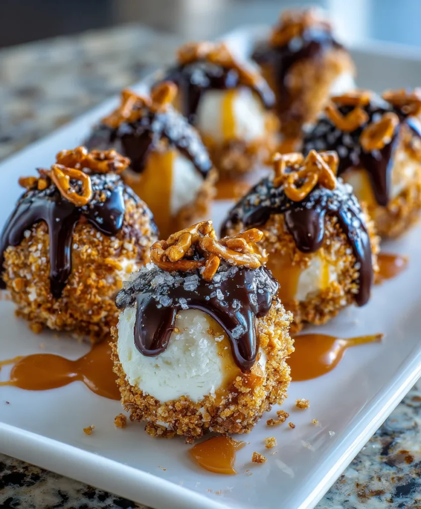 Salted Caramel Pretzel Cheesecake Balls – Sweet, Salty & Irresistibly Creamy!
