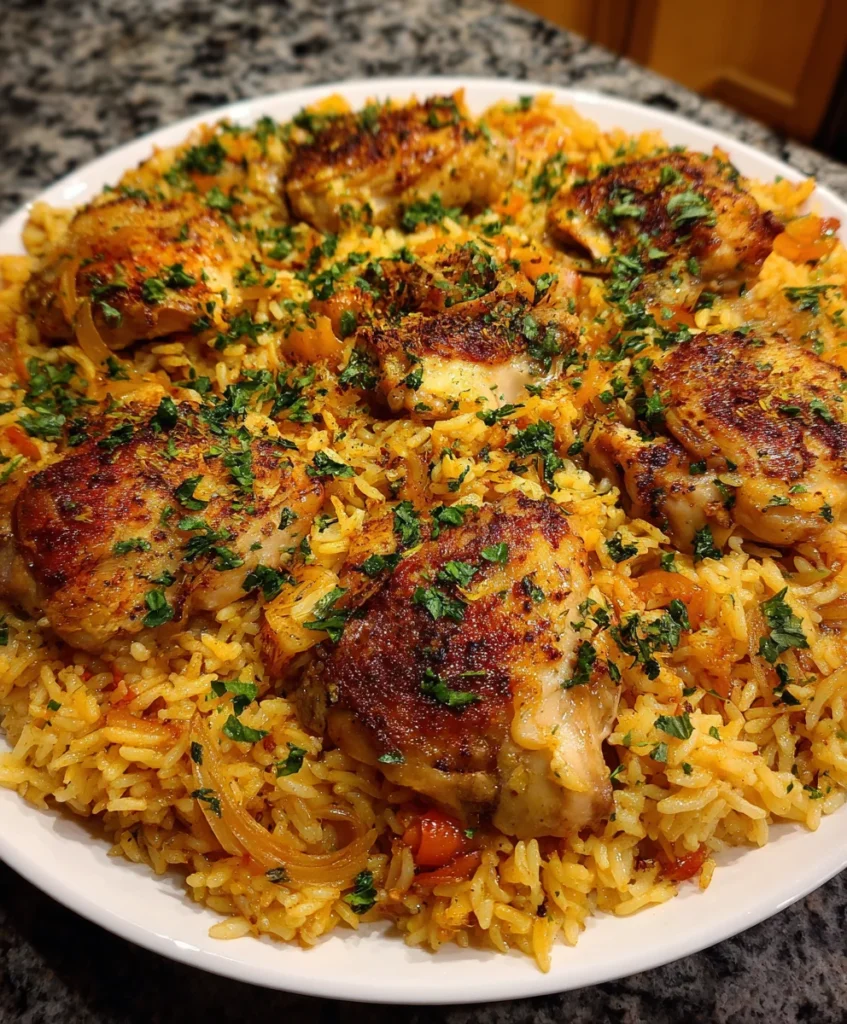 Forgotten Chicken and Rice – Creamy, Cozy & The Ultimate Easy Comfort Meal!