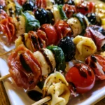Antipasto Skewers – Fresh, Colorful & Perfect for Entertaining!