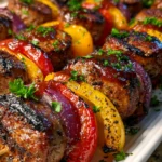 Grilled Sausage Kabobs – Smoky, Juicy & Packed with Summer BBQ Flavor!