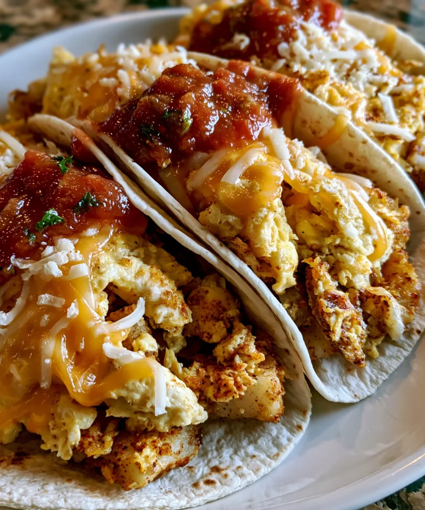 Authentic Texas Breakfast Tacos – Hearty, Flavorful & The Perfect Way to Start Your Day!