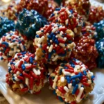 Red, White & Blue Fireworks Treats – Festive, Crunchy & Bursting with Patriotic Fun!