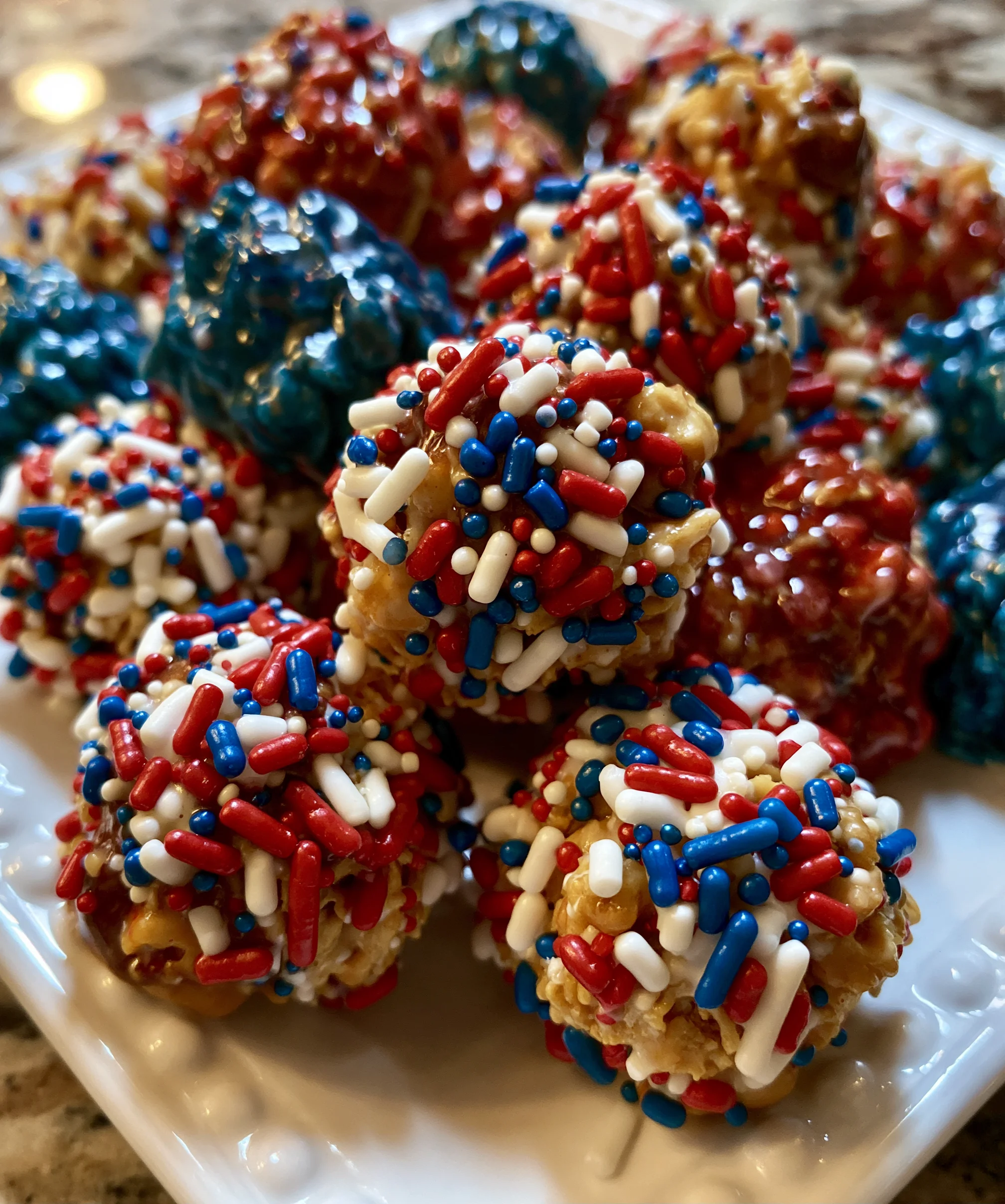 Red, White & Blue Fireworks Treats – Festive, Crunchy & Bursting with Patriotic Fun!