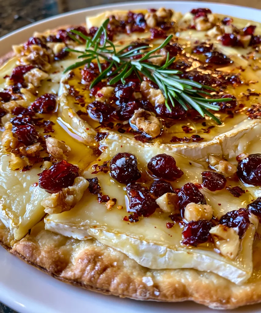 Easy Crispy Flatbread with Brie and Honey – Sweet, Savory & Elegantly Delicious!