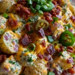Jalapeño Popper Potato Salad – Creamy, Cheesy & Packed with Bold Flavor!