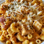 Slow Cooker Creamy Chicken Pasta – Rich, Creamy & Packed with Comfort Food Flavor!