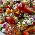 Greek-Inspired Cottage Cheese Salad