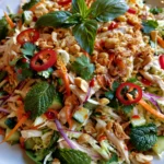 Vietnamese Chicken Salad – Fresh, Crunchy & Bursting with Bright Flavor!