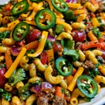 Cowboy Pasta Salad – Hearty, Flavor-Packed & Perfect for Any Gathering!