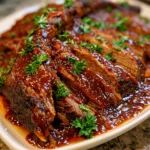 Slow Cooker Brisket – Tender, Juicy & Melt-in-Your-Mouth Delicious