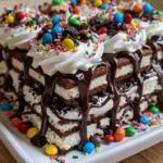 Ice Cream Sandwich Cake – Cool, Creamy & The Ultimate No-Bake Summer Dessert!