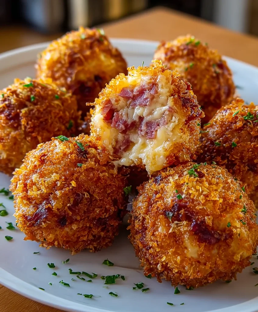 Crispy Reuben Balls – Crunchy, Cheesy & Packed with Classic Deli Flavor!