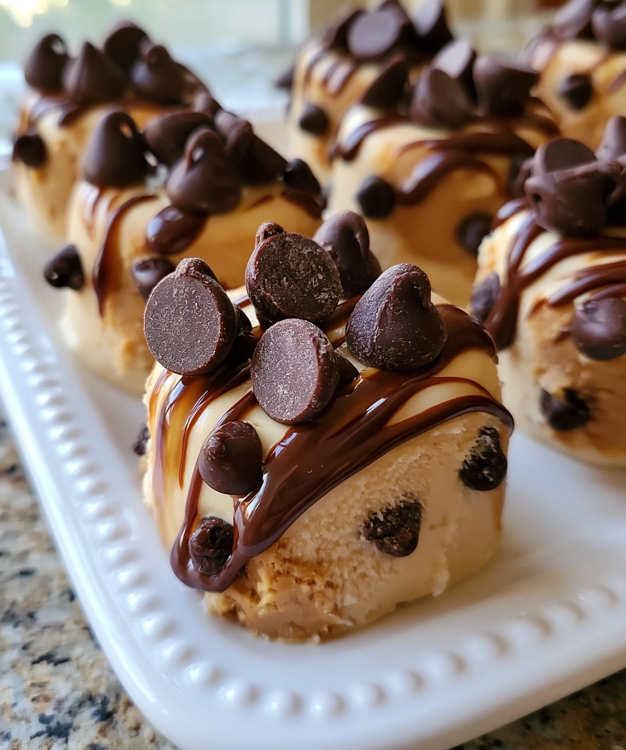 Peanut Butter Greek Yogurt Bites – Creamy, Protein-Packed & Perfect for Snacking!