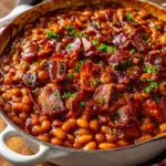 Dr Pepper Baked Beans – Sweet, Smoky & Packed with Bold BBQ Flavor!