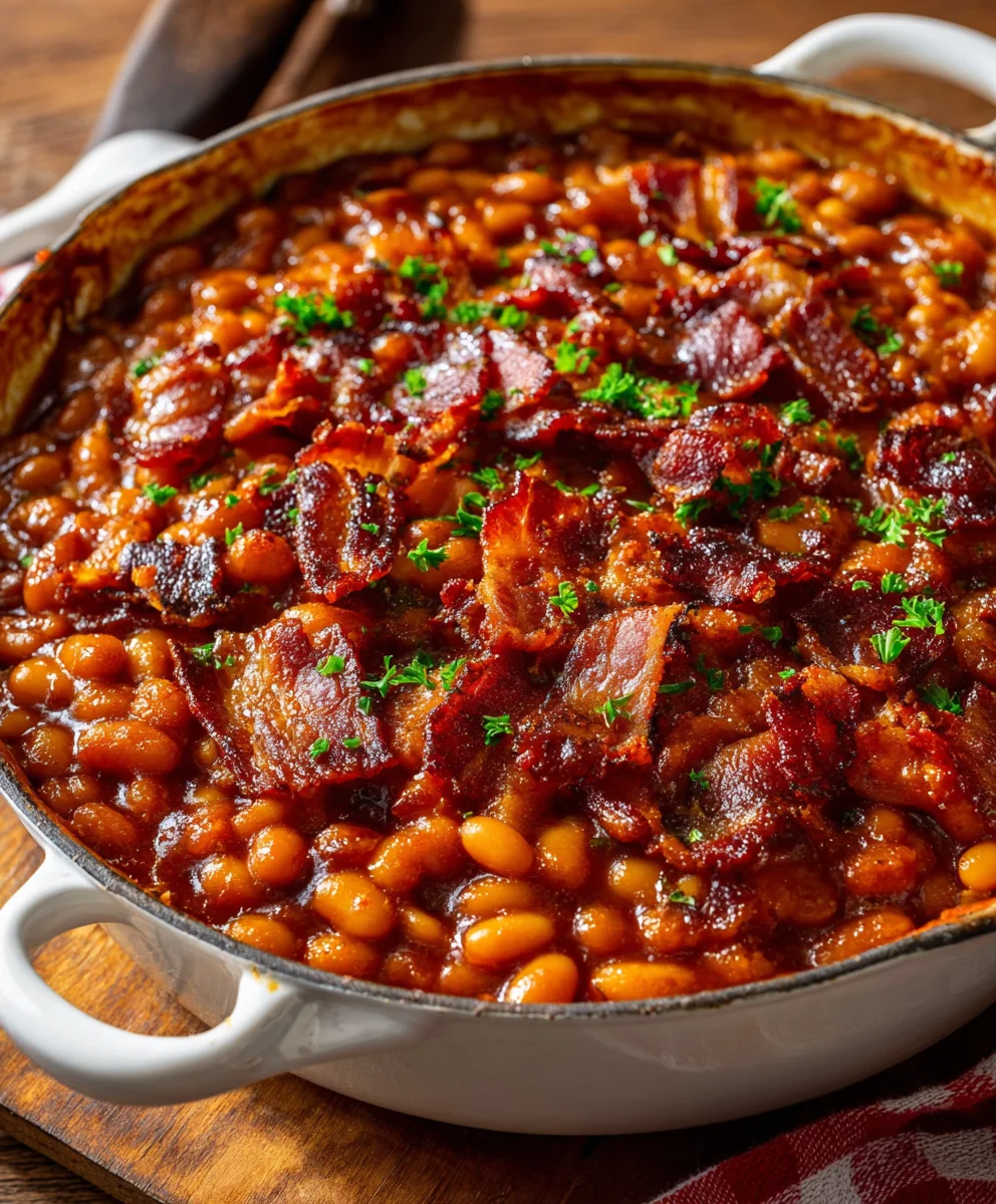 Dr Pepper Baked Beans – Sweet, Smoky & Packed with Bold BBQ Flavor!