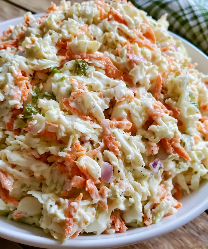 Copycat KFC Coleslaw Recipe – Creamy, Crunchy & Just Like the Classic!