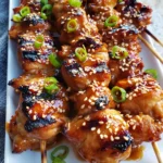 Teriyaki Chicken Skewers – Sweet, Savory & Grilled to Perfection!