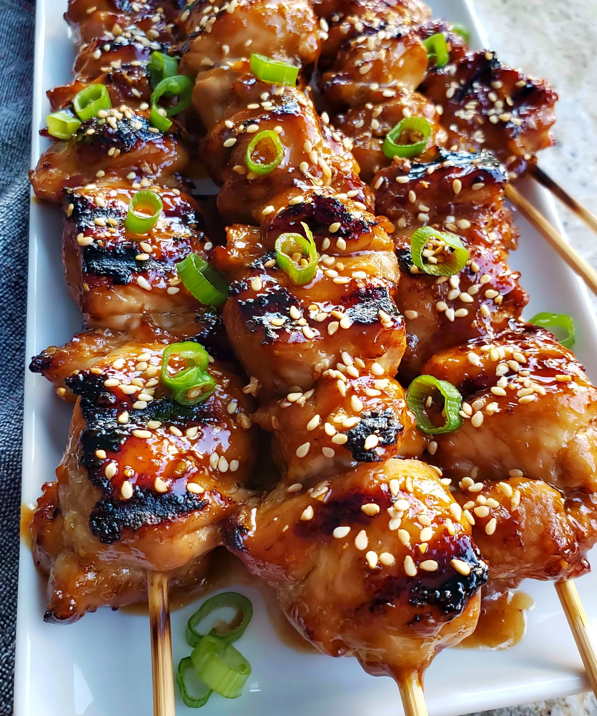 Teriyaki Chicken Skewers – Sweet, Savory & Grilled to Perfection!