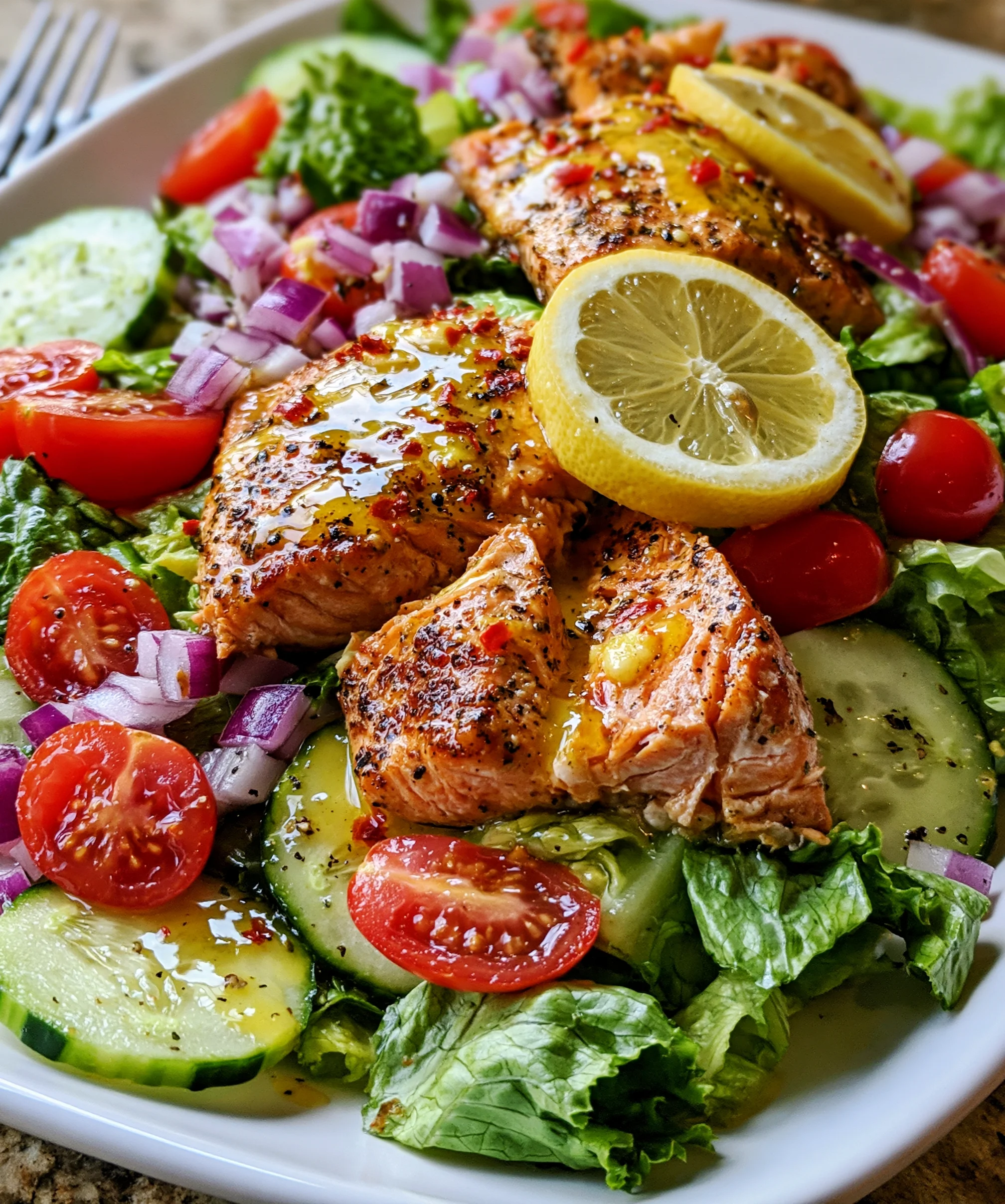 Salmon Salad – Fresh, Flavorful & Packed with Protein!