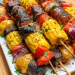 Steak and Sausage Kabobs – Juicy, Smoky & Perfect for the Grill!