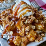 Caramel Apple Crumble Foil Packs – Warm, Gooey & Packed with Cozy Fall Flavor!