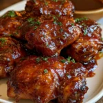 Oven Baked BBQ Chicken Thighs – Juicy, Smoky & Glazed to Perfection!