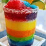 Rainbow Margarita – Colorful, Refreshing & Bursting with Tropical Flavor!