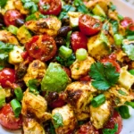 Chicken Black Bean Avocado Salad – Fresh, Hearty & Packed with Southwest Flavor!