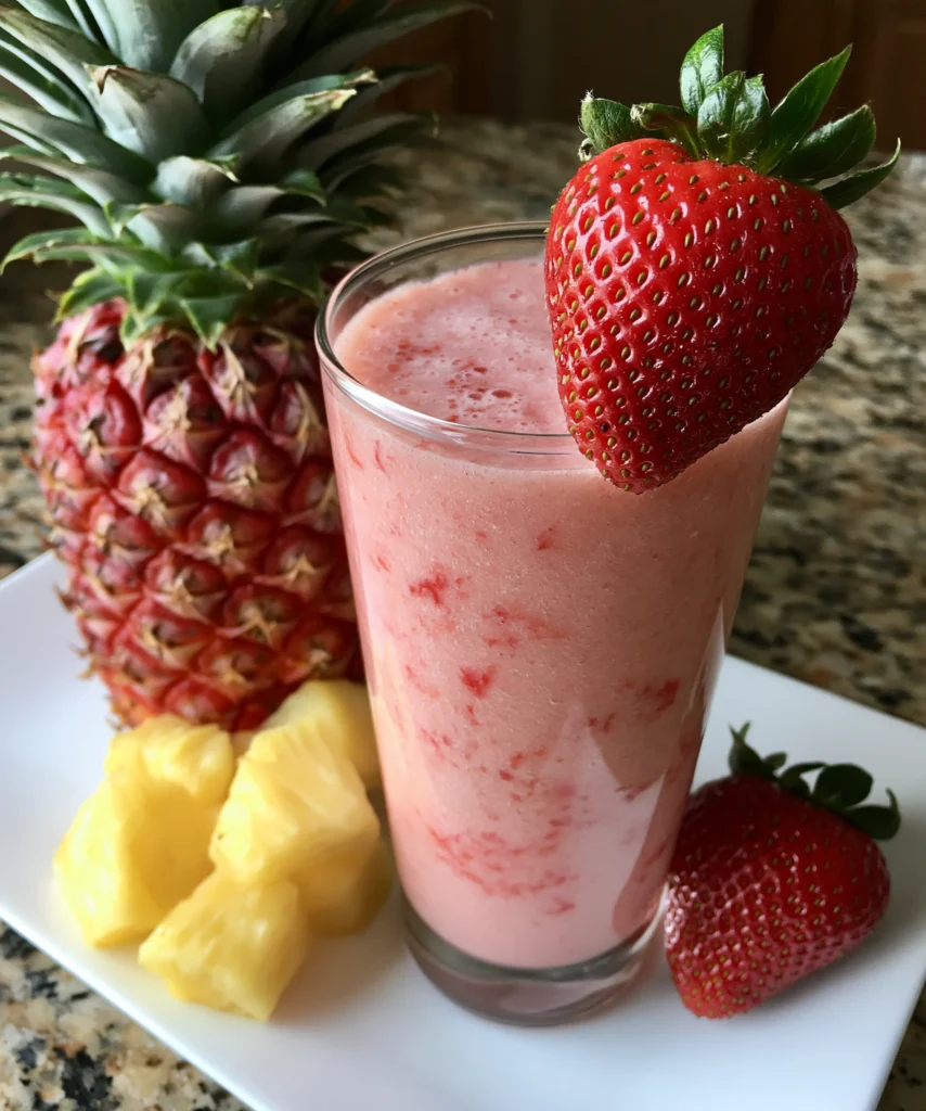 Strawberry Pineapple Smoothie – Sweet, Tropical & Wonderfully Refreshing!