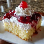 Cherry Poke Cake – Moist, Fruity & Bursting with Sweet Cherry Flavor!