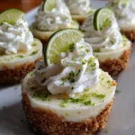 No Bake Mini Key Lime Cheesecakes – Creamy, Tangy & Bursting with Citrus Flavor!