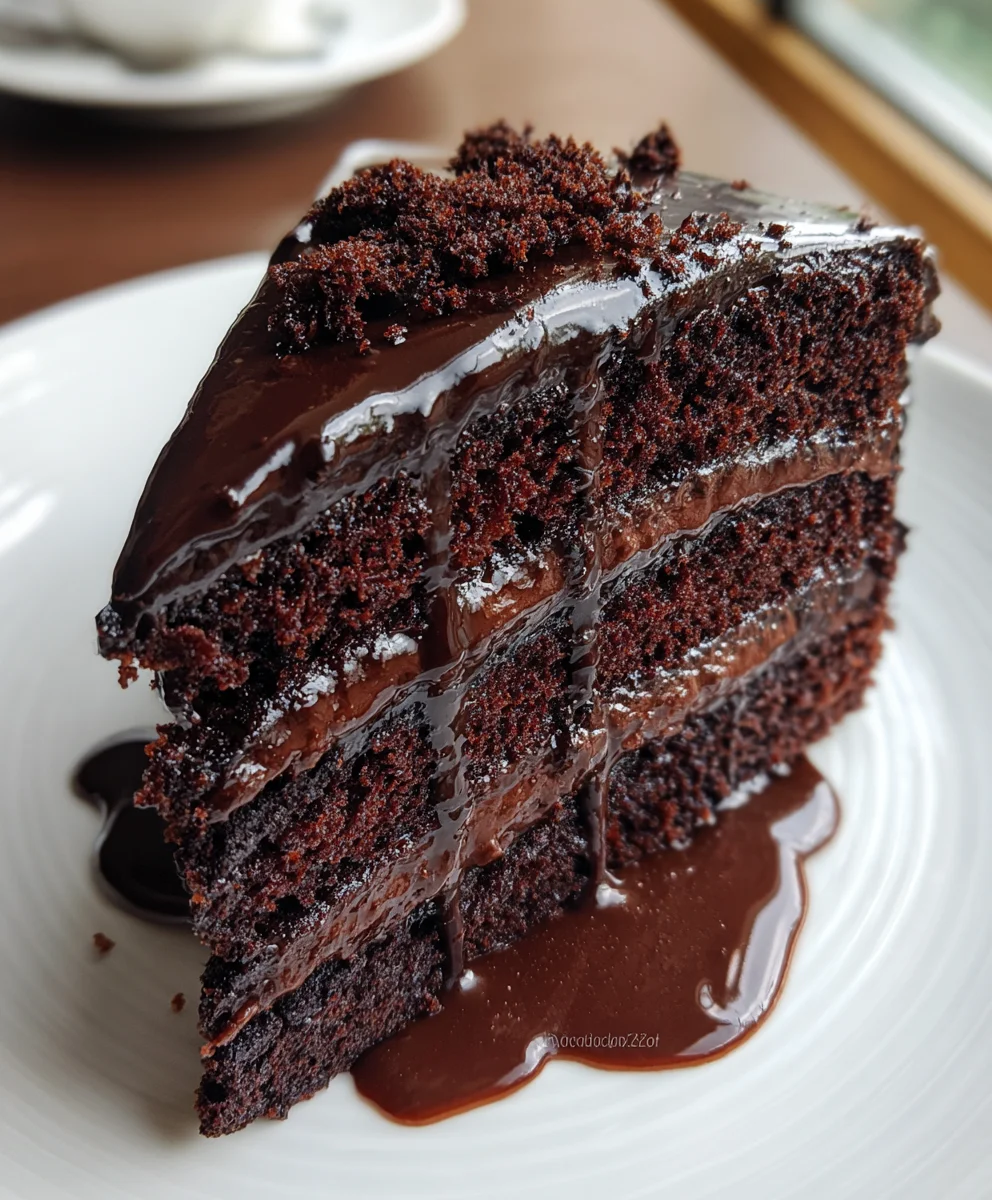 Deliciously Moist Chocolate Layer Cake – Rich, Fudgy & Every Chocolate Lover’s Dream!